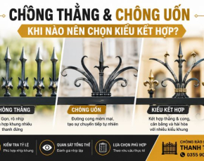 Chông Thẳng Và Chông Uốn Hay Kiểu Kết Hợp: Nên Chọn Theo Tiêu Chí Nào?