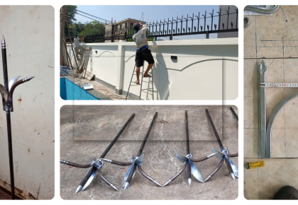 Sản Xuất Chông hàng rào bảo vệ Bình Tân