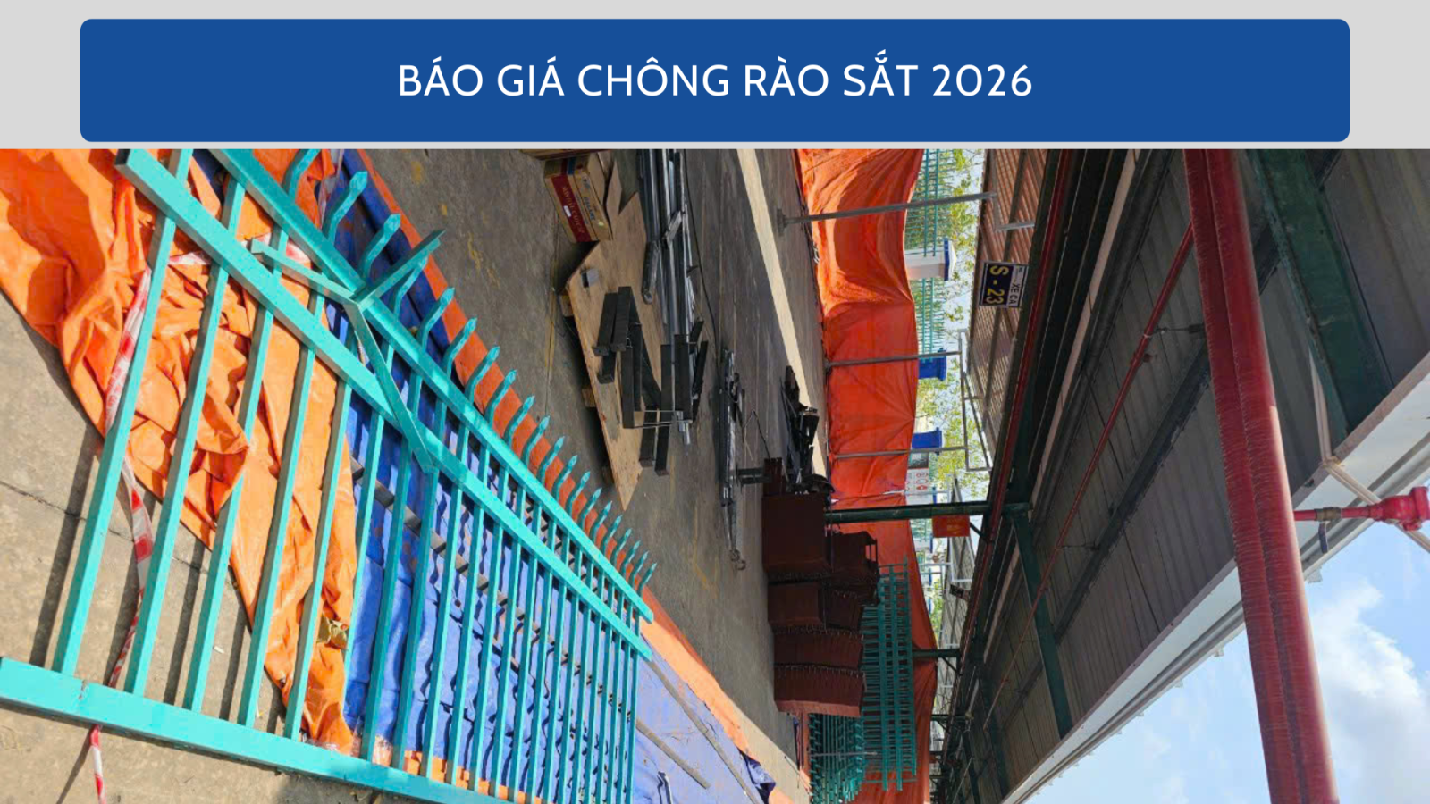 BÁO GIÁ CHÔNG RÀO SẮT 2026