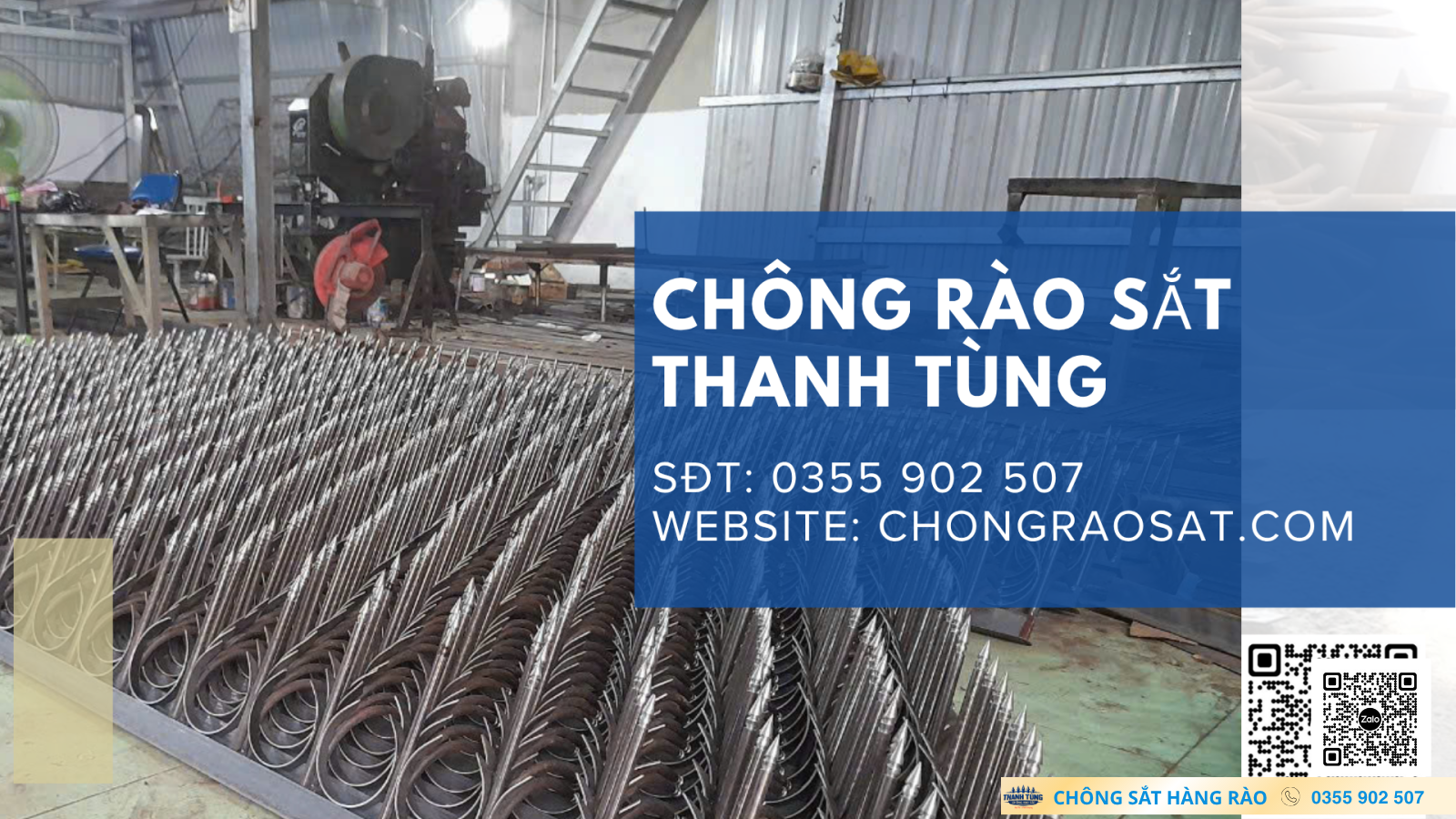 GIA CÔNG CHÔNG RÀO SẮT UY TÍN TẠI TPHCM