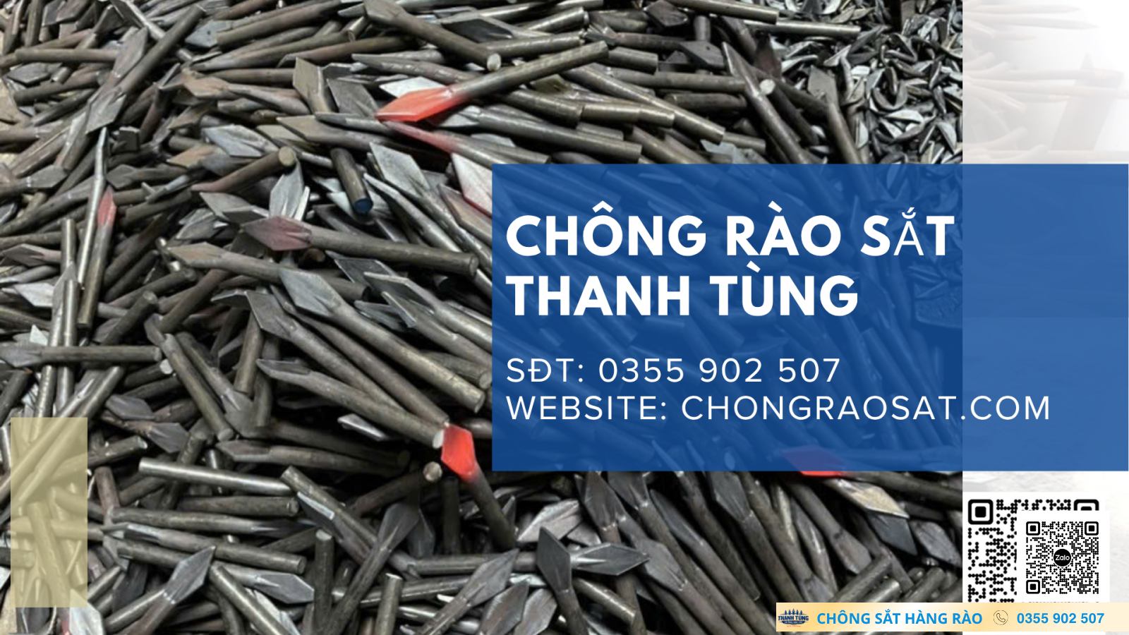 CHÔNG RÀO SẮT THANH TÙNG BÌNH TÂN