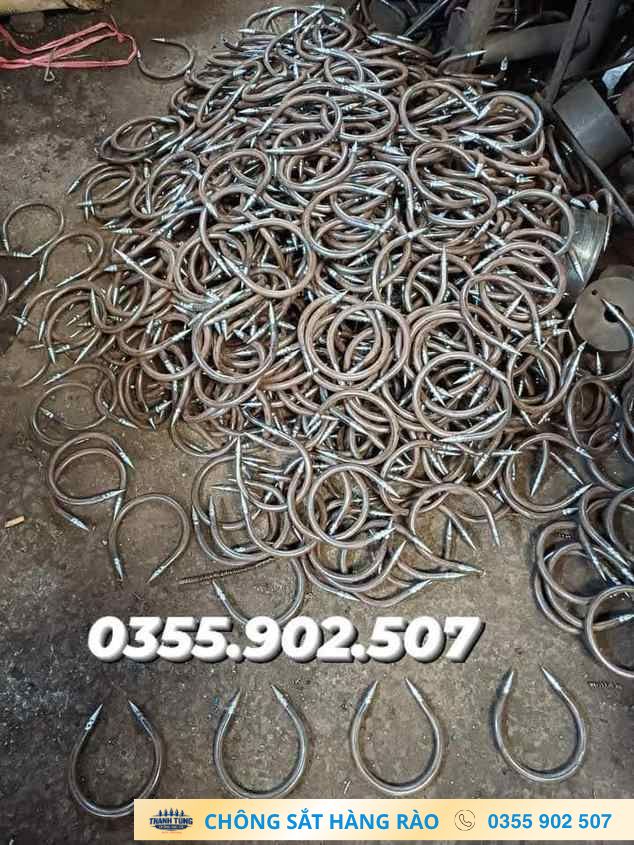 Lô chi tiết chông uốn tròn