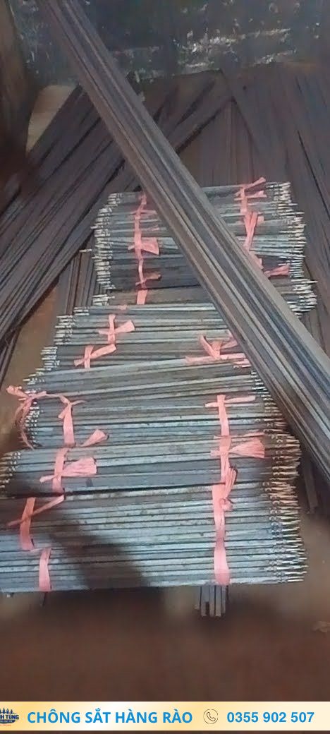 Các bó chông sắt hàng rào đã phân loại