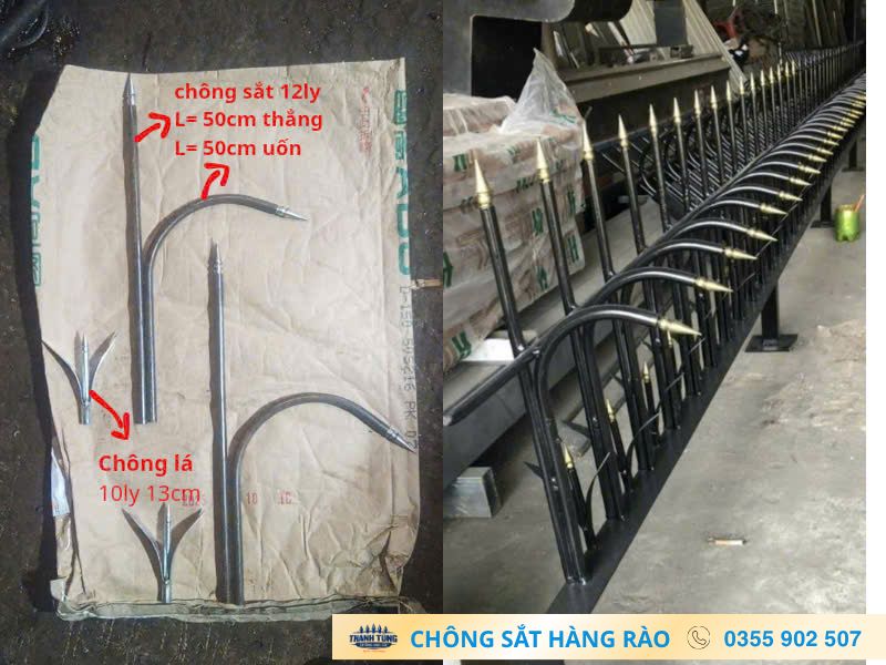 MẪU CHÔNG HÀNG RÀO THÔNG DỤNG NHẤT