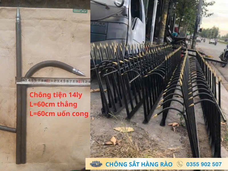 LÊN KHUNG CHÔNG HÀNG RÀO SƠN HOÀN THIỆN