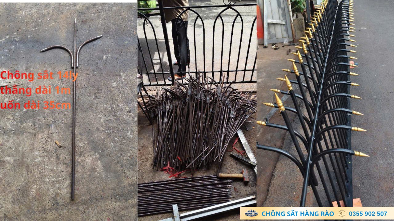 MẪU CHÔNG + LẮP GHÉP + THI CÔNG HÀNG RÀO BẢO VỆ